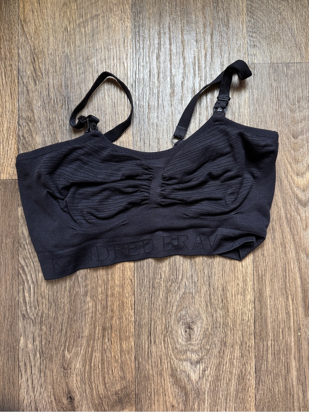 Kindred Bravely Sublime Pumping Nursing Bra Black L